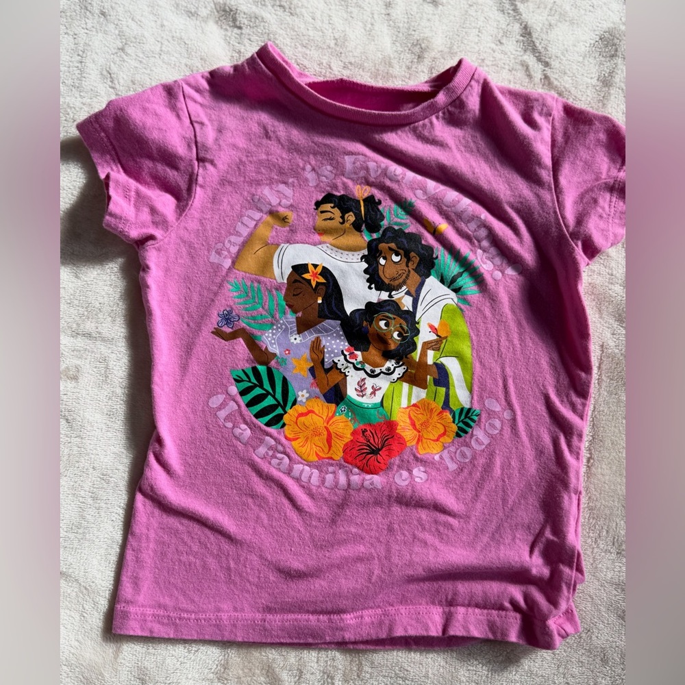 Disney Pink Encanto Short Sleeve Tee